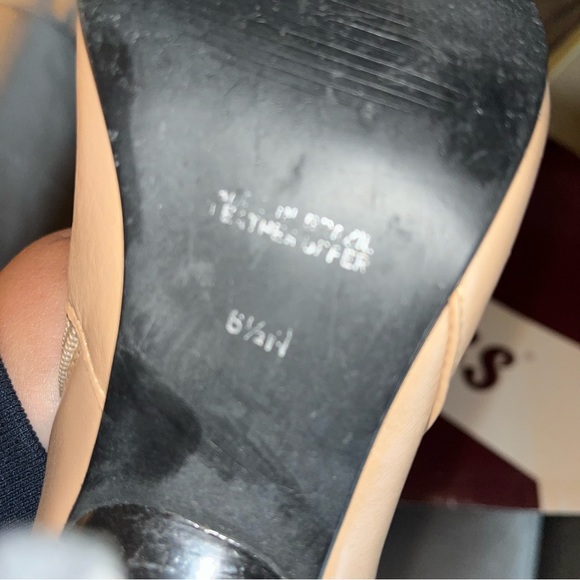 Suzana Santos tan leather heeled boots size 6.5 - Picture 13 of 16